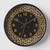 Leopard Spots Clock (Front)