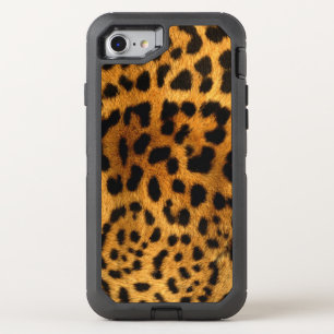 Leopard Spots OtterBox Defender iPhone SE/8/7 Case