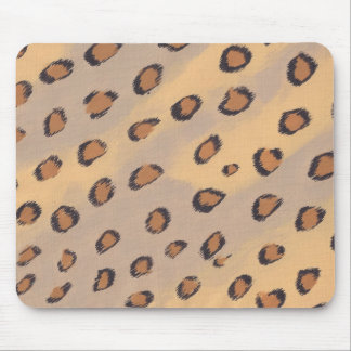Leopard Spots Painting Custom Mousepads