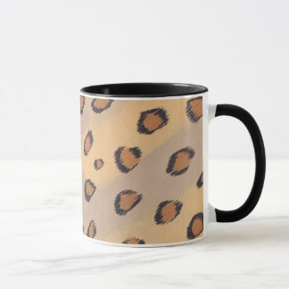 Leopard Spots Painting Custom Mugs