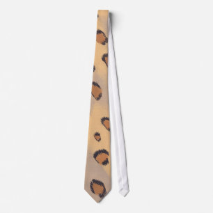 Leopard Spots Painting Custom Ties