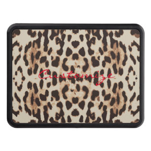 Leopard Spots Pattern Thunder_Cove Hitch Cover