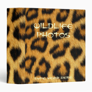 LEOPARD SPOTS Photo Album (Binder) Binder