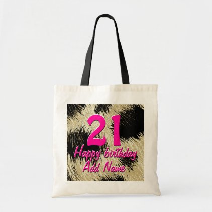 Leopard spots tote bag