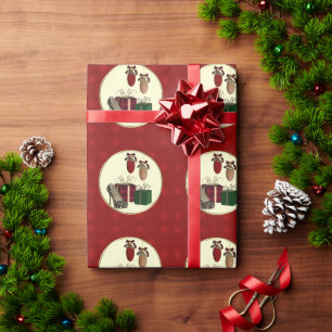 Leopard Stiletto holiday gifts Wrapping Paper
