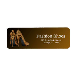 Leopard Stilettos Label