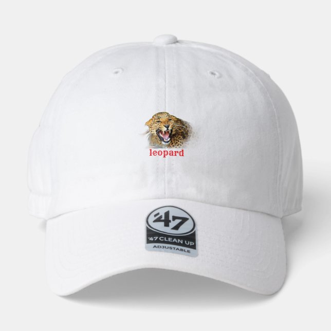 leopard sun hat (Front)