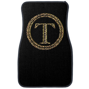 Leopard T Car Mat
