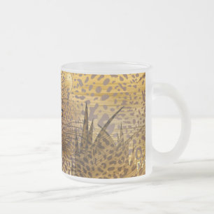 Leopard Territory 1 Frosted Glass Coffee Mug