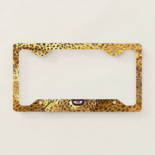 Leopard Territory 1 License Plate Frame