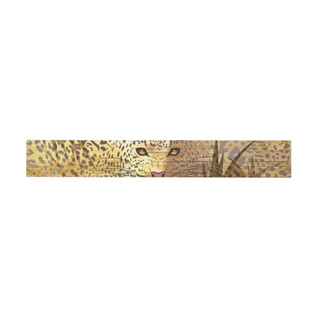 Leopard Territory 1 Wrap Around Label (Individual)