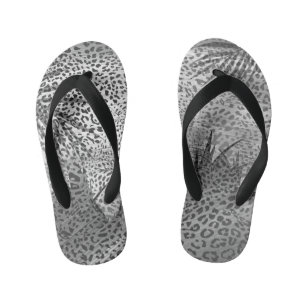 Leopard Territory 2 Kid's Flip Flops