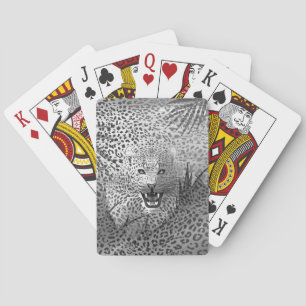 Leopard Territory 2 Poker Cards