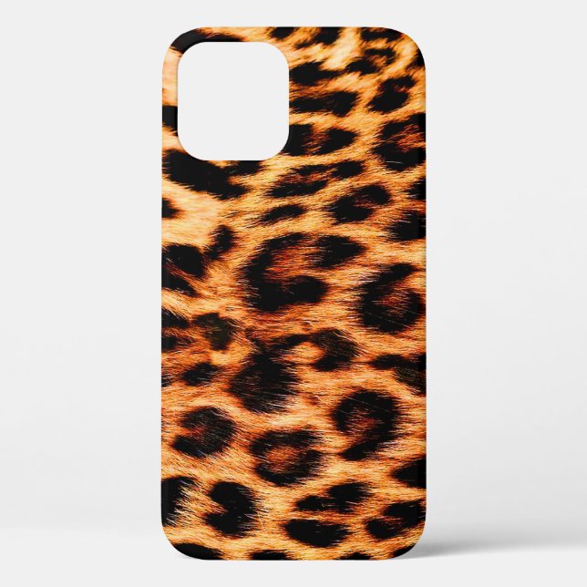 Leopard texture, African animal seamless pattern. Case-Mate iPhone Case (Back)