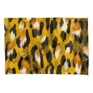 Leopard Texture Animal Print Background Pillow Case