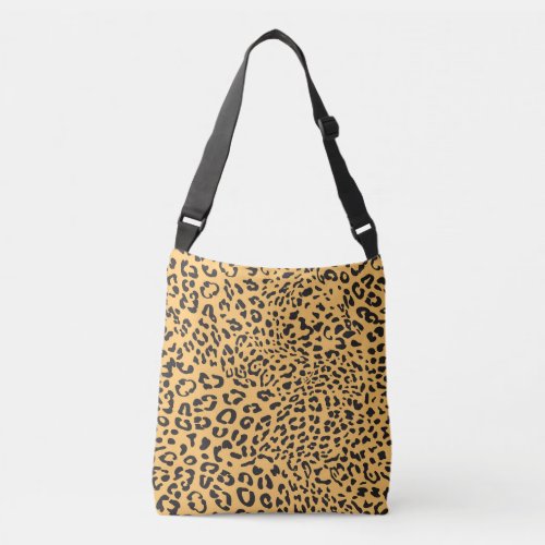 Leopard Texture Crossbody Bag