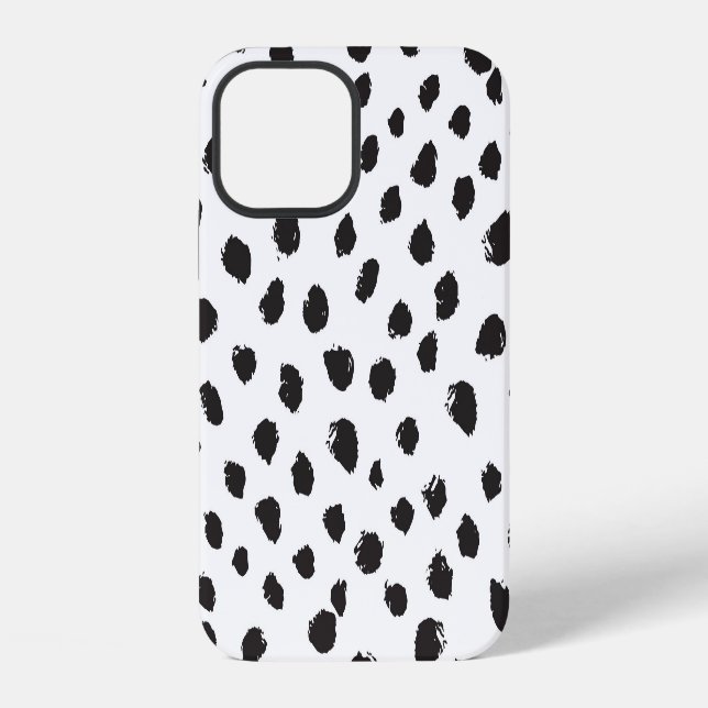 Leopard Texture: Vintage Seamless Pattern. Iphone Case (Back)
