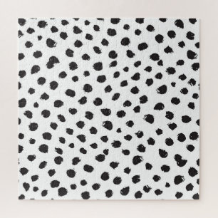 Leopard Texture: Vintage Seamless Pattern. Jigsaw Puzzle