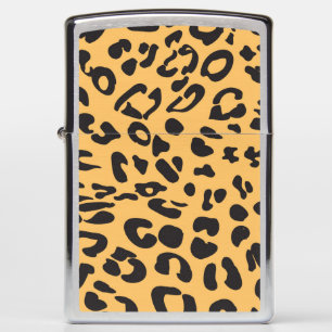 Leopard Texture Zippo Lighter