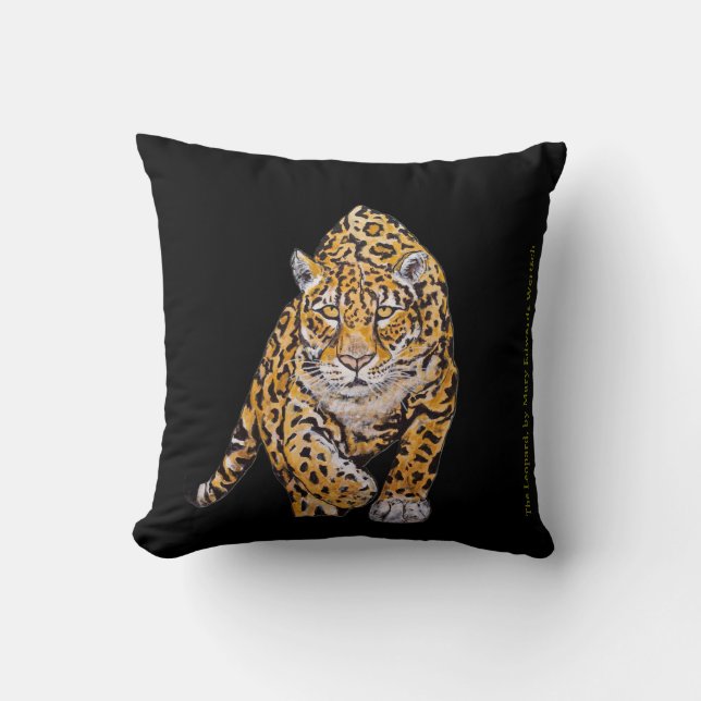 Leopard Throw Pillow (Front)
