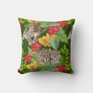 Leopard Throw Pillow
