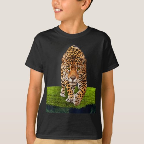leopard tiger cheetah gift T_Shirt