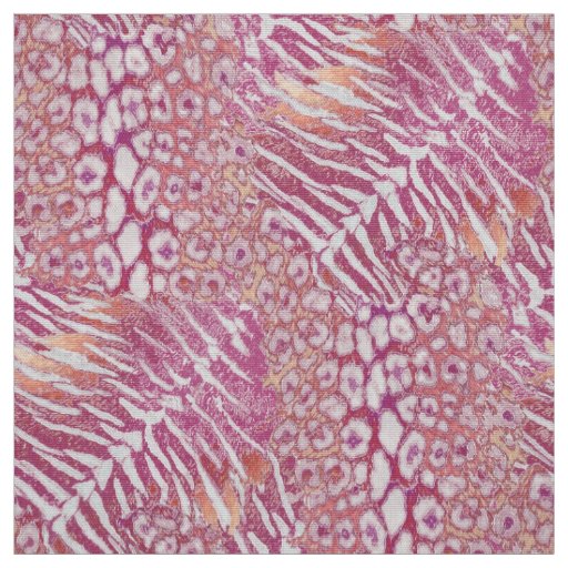 Leopard tiger skin trendy fabric