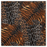 Leopard tiger skin trendy fabric