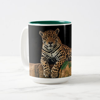 leopard Two-Tone coffee mug