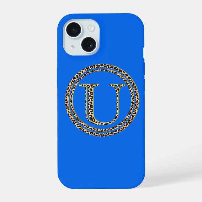 Leopard U Iphone Case (Back)