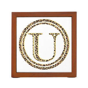Leopard U Pencil Holder
