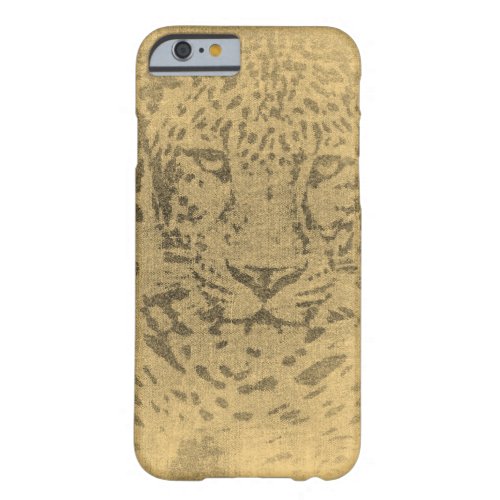 Leopard Vintage Barely There iPhone 6 Case