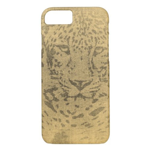 Leopard Vintage iPhone 87 Case