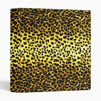 Leopard Wallpaper Animal Print 3 Ring Binder