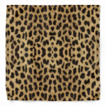 Leopard Wild Cat Print Bandana at Zazzle
