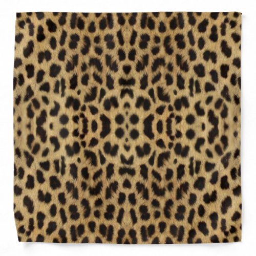 Leopard Wild Cat Print Bandana