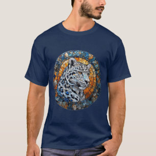Leopard with Warm and Cool Tones T-Shirt