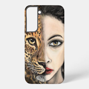 Leopard Woman Samsung Galaxy S22+ Case