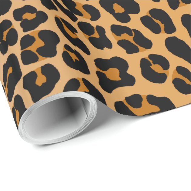 leopard wrapping paper