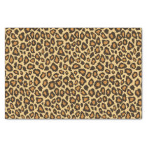 Leopard Yellow Animal Print Tissue Paper