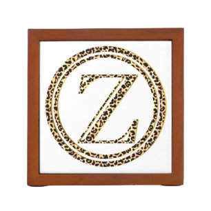 Leopard Z Desk Organizer