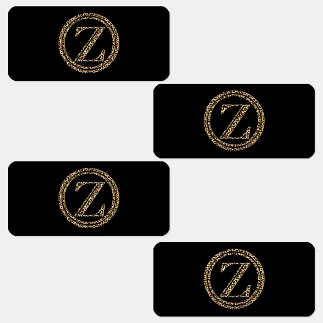 Leopard Z Labels (Group)