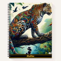 Leopard Zeal: Vibrant Jungle Patterns