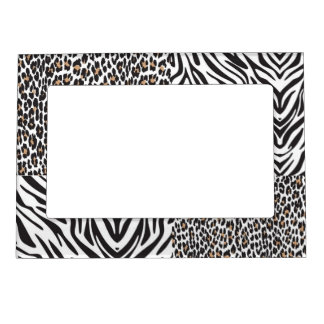 leopard zebra picture frame