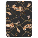 Leopards Golden Chains Fashion Pattern iPad Air Cover