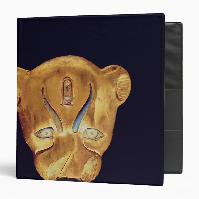 Leopard's head, from the Tomb of Tutankhamun Binder (Front/Inside)