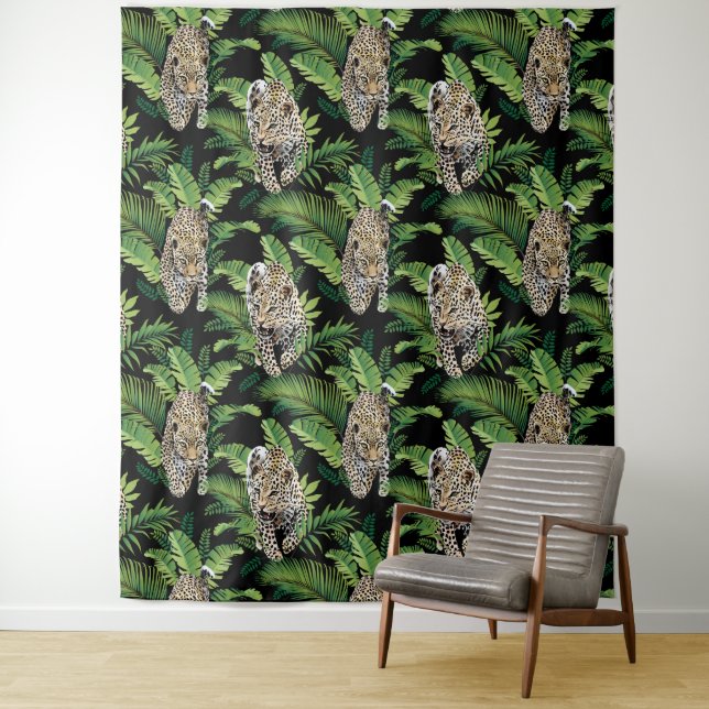 Leopards Pattern tapestries (In Situ)