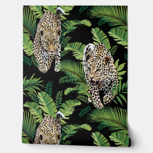 Leopards Pattern Wallpaper