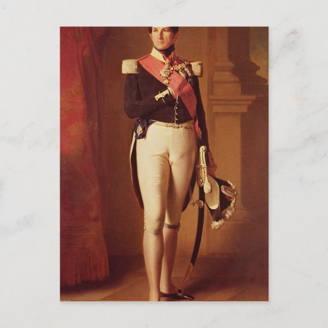 Leopold I  c.1846 Postcard (Front)