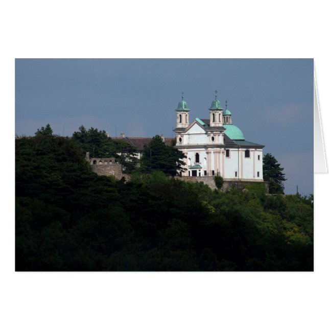 Leopoldsberg, Vienna Austria Cards (Front Horizontal)